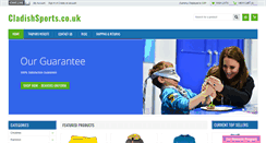 Desktop Screenshot of cladishsports.co.uk